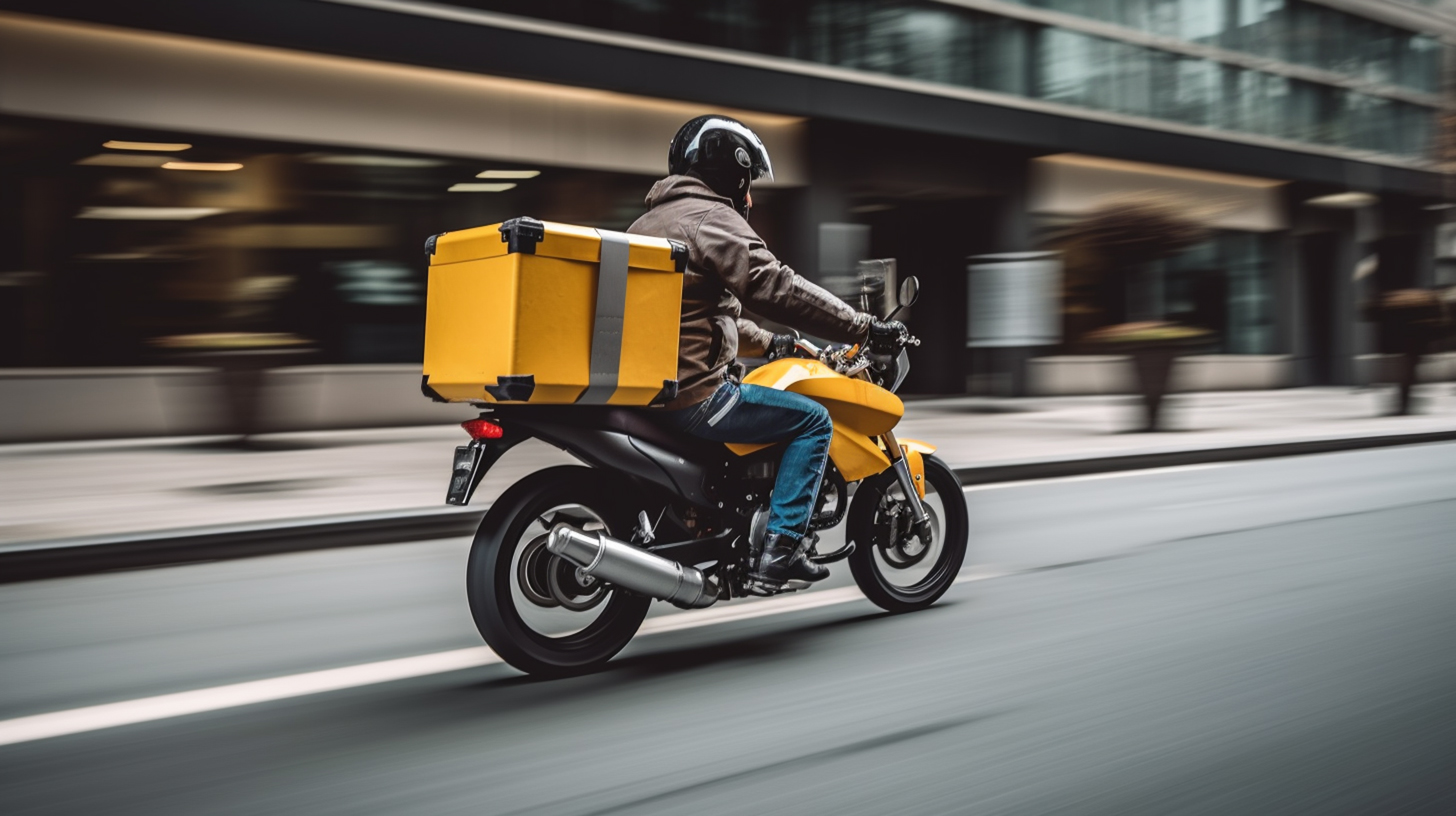 Moto mensajería profesional